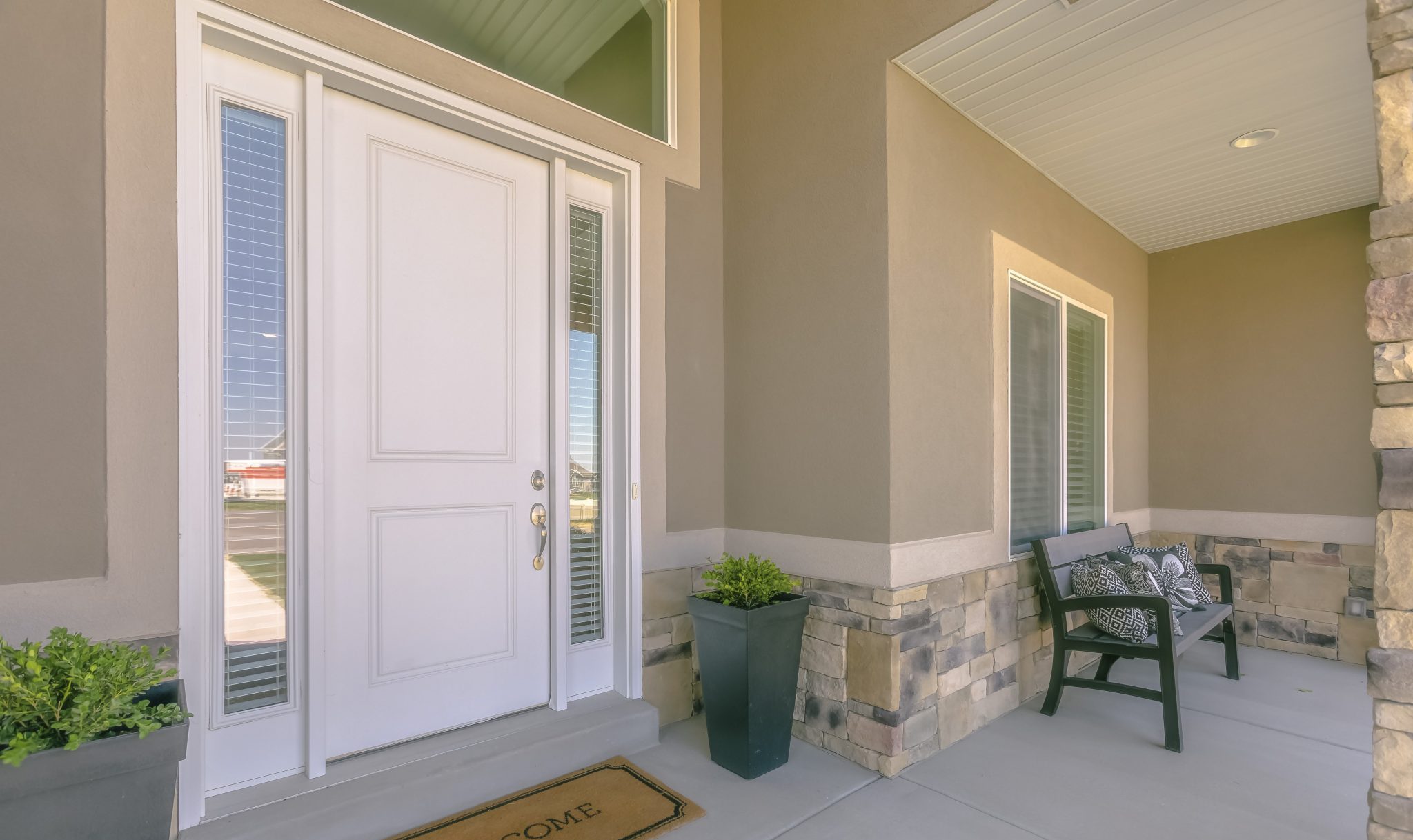 The entrances and front door of homes in the greater Salt Lake City and Utah Valley area