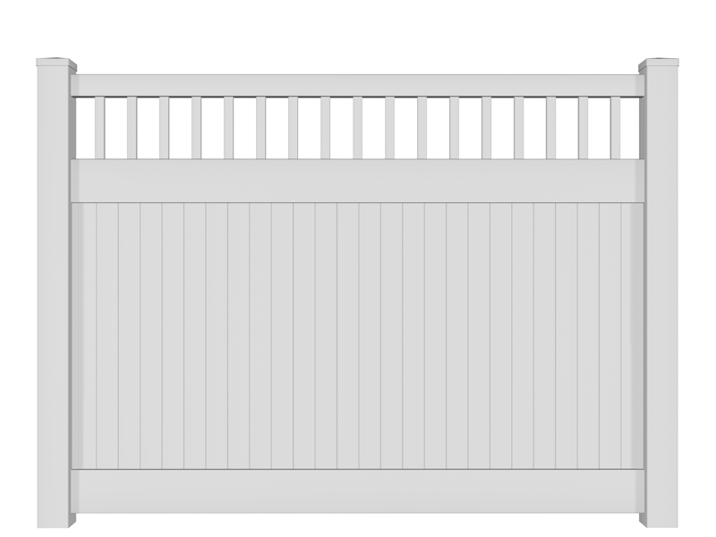 veka picket top fence