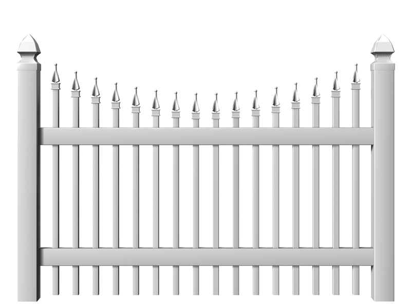 gothic picket fence