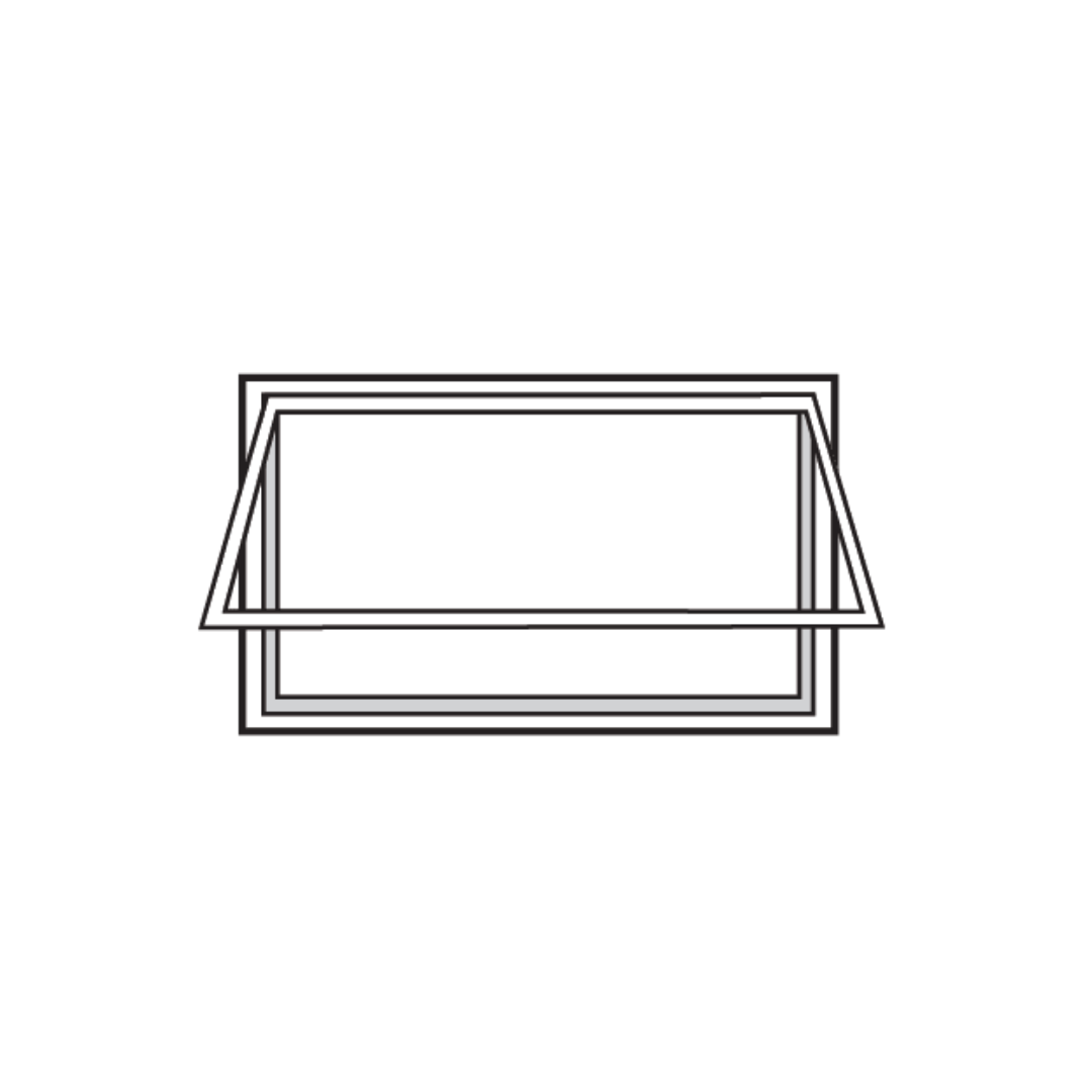 Awning window from Glacier Glass, perfect for rain protection and natural light