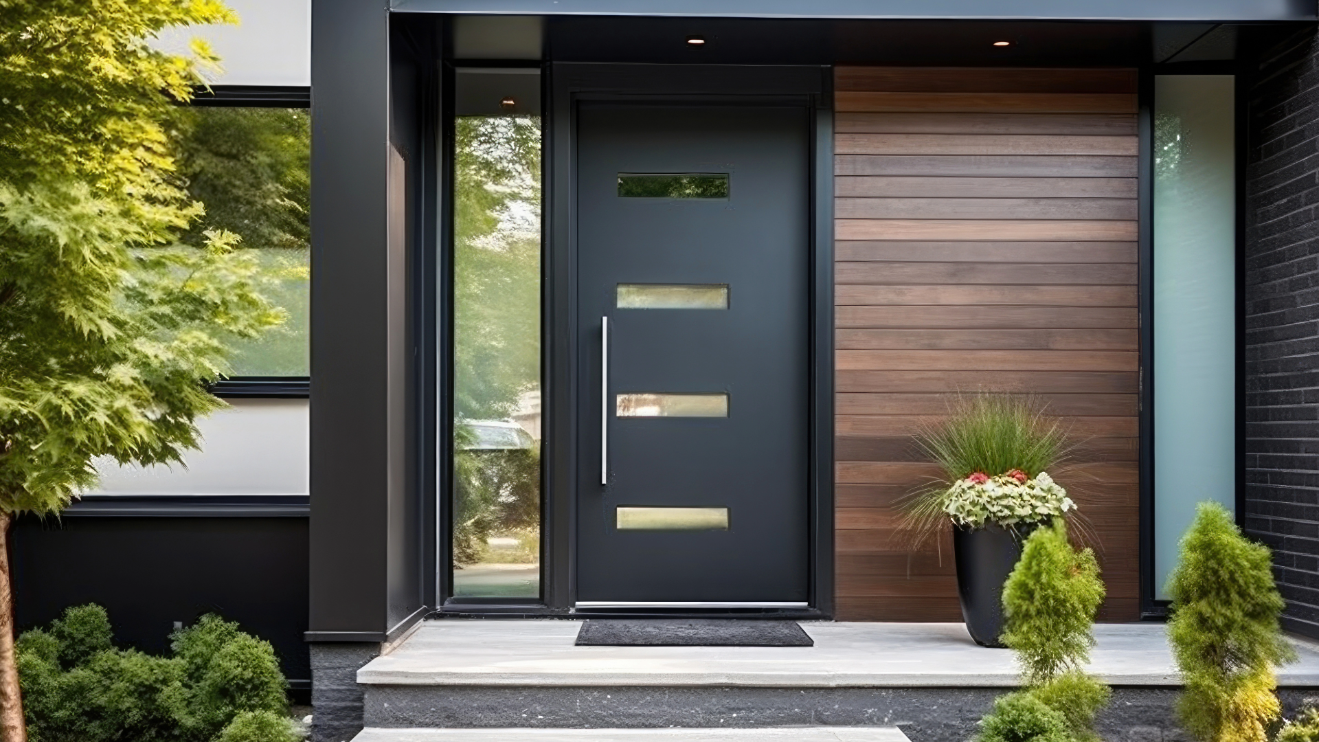 Steel Back Door Door